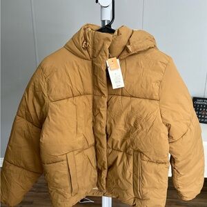 A New Day Mustard Puffer Jacket
